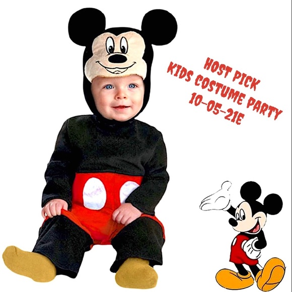 MICKEY MOUSE JUMPSUIT COSTUME NWT - Picture 16 of 16